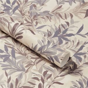 THRESHOLD NWT woodland vines peel stick wallpaper -French blue